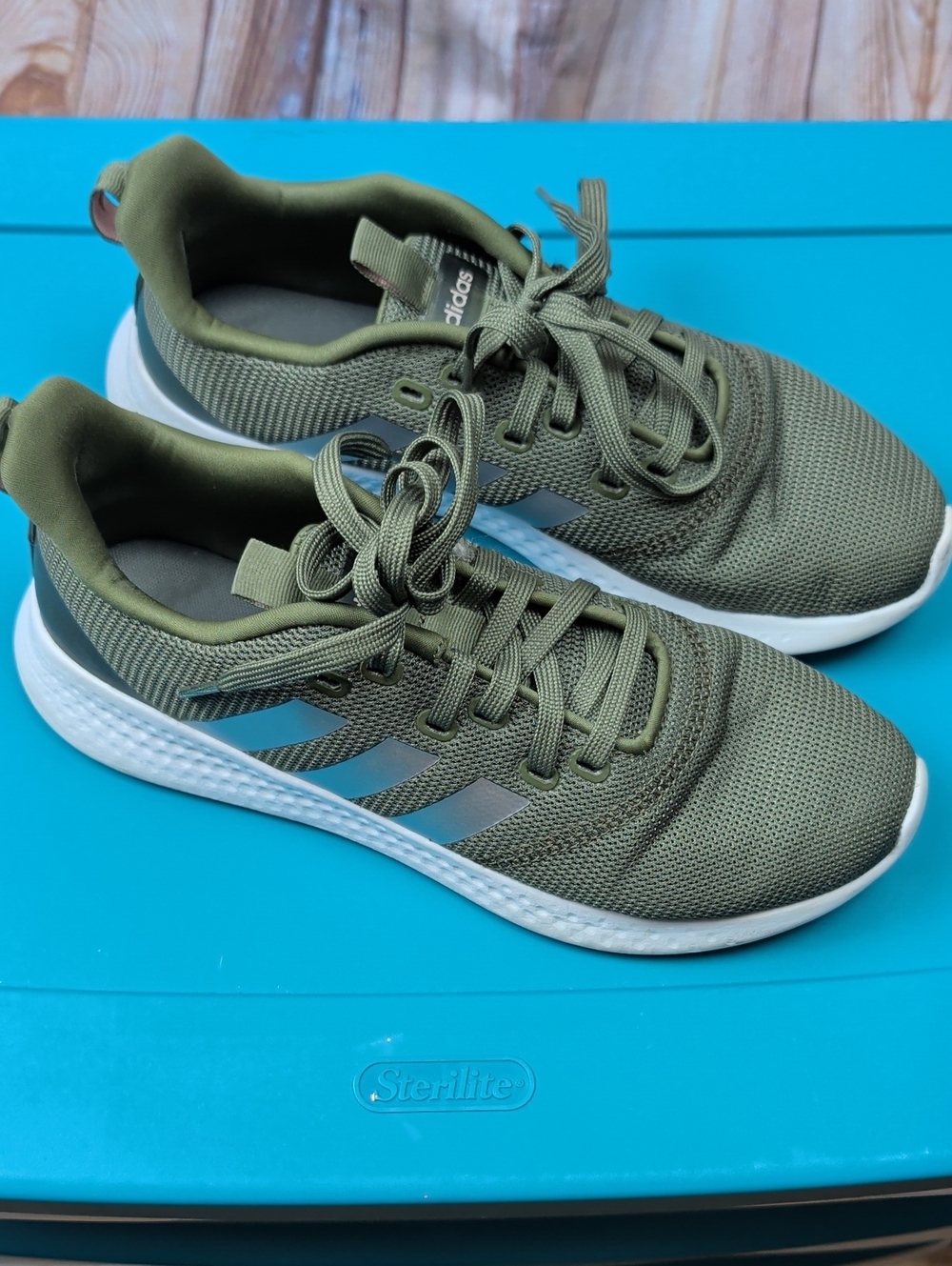 adidas Puremotion Lifestyle Green Shoes Women's 8.5